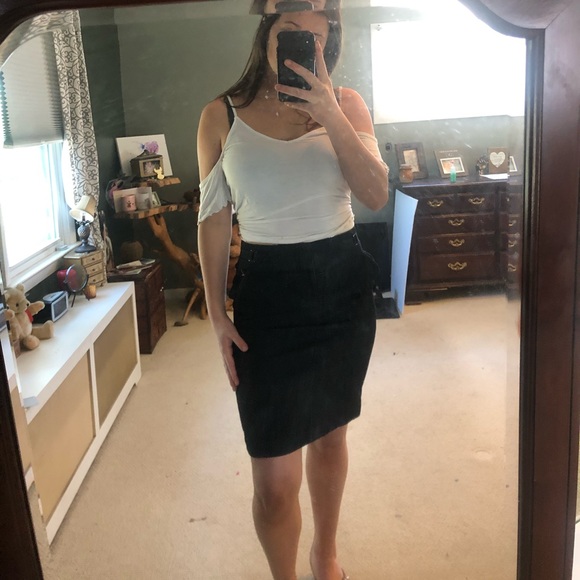 NWOT ROZ & ALI Pencil Skirt - Picture 2 of 6